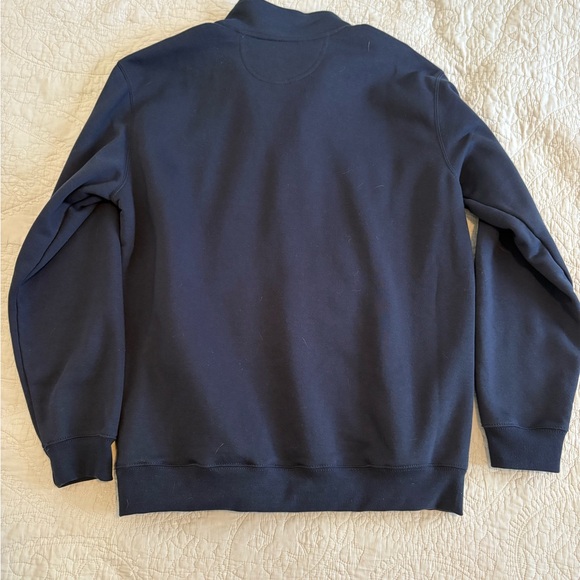 Carhartt Men's Navy Half-Zip Sweater - Picture 6 of 6